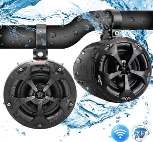 Pyle Marine Grade Waterproof Off-Road Bluetooth Speaker
