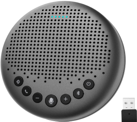eMeet Luna Conference Speaker - Best Bluetooth Speaker With Microphone for Conference Calls