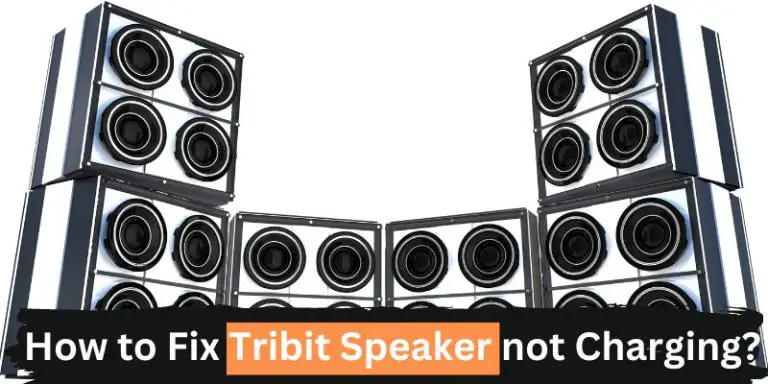 Fix Tribit Speaker not Charging